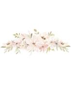 Muursticker Wandsticker Aquarel Bloemen Lilipinso, Nieuw, Ophalen of Verzenden, Wanddecoratie, Lilipinso