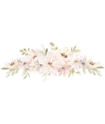 Muursticker Wandsticker Aquarel Bloemen Lilipinso beschikbaar voor biedingen