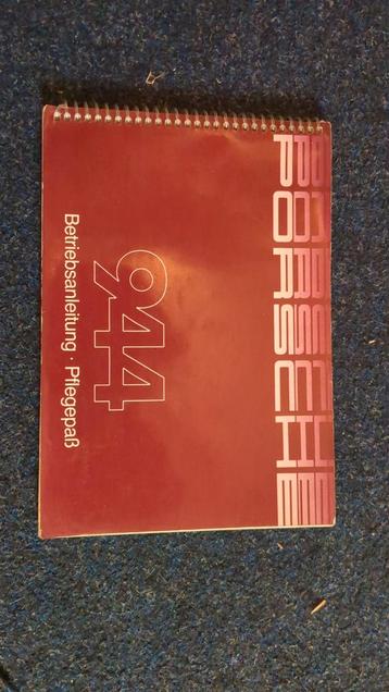 PORSCHE 944 instructieboekje en Haynes werkplaatsboek beschikbaar voor biedingen