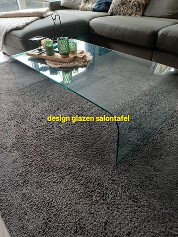Glazen Salontafel - Sterk Glas beschikbaar voor biedingen