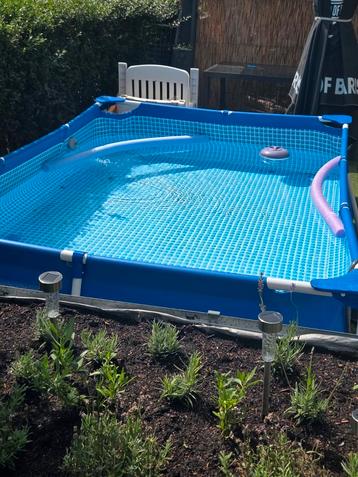 Zwembad 200x300x75cm inclusief extra's beschikbaar voor biedingen