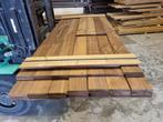Hardhouten planken geschaafd 1.8x14.0 cm - nr: HP170, Ophalen, Planken, Nieuw, Hardhout