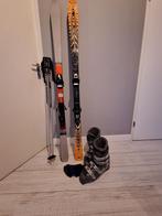 2 paar Ski's, skischoenen, skibril, skistokken, 160 tot 180 cm, Gebruikt, Rossignol, Ophalen of Verzenden