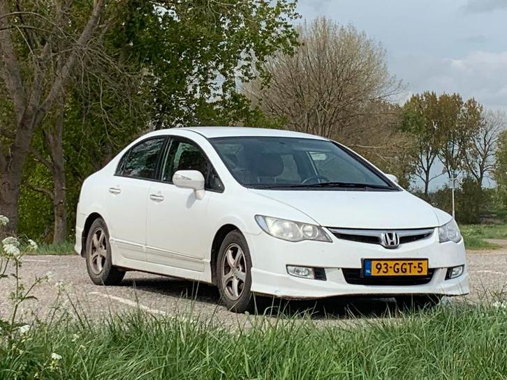 Leder/+winterbandvlg Honda Civic Hybrid C-tr met bodykit, Auto's, Honda, Particulier, Civic, Benzine, A, Sedan, Automaat, Origineel Nederlands