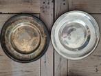 2 verzilverde schaaltjes, Antiek en Kunst, Ophalen