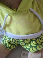 Knuffel Lichtbruin met kleding hh, Kinderen en Baby's, Speelgoed | Knuffels en Pluche, Beer, Onbekend, Ophalen of Verzenden, Zo goed als nieuw