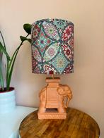 Olifanten lamp teraccota, Huis en Inrichting, Lampen | Tafellampen, Ophalen of Verzenden, Zo goed als nieuw, Minder dan 50 cm