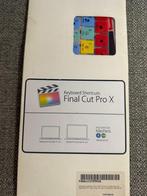 Final Cut Pro X Toetsenbordhoes (US Layout) – MacBook Pro, MacBook Pro, 2 tot 3 Ghz, 13 inch, Ophalen of Verzenden
