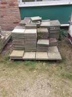 Terrastegels 30x30 - ca. 600 stuks, Ophalen, Gebruikt, 10 m² of meer, Beton