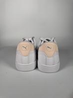 Puma Smash 3.0 Leather Sneakers – EU 40.5 – White/Beige, Puma, Beige, Ophalen of Verzenden, Sneakers of Gympen
