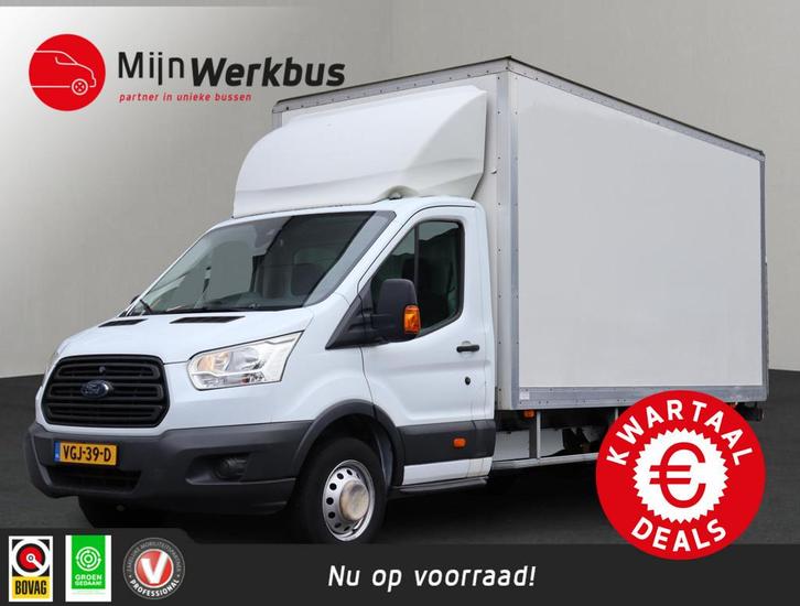 Ford Transit 350 2.2 TDCI L3H1 Ambiente Bakwagen met laadkle, Auto's, Bestelauto's, Bedrijf, Te koop, ABS, Airconditioning, Alarm