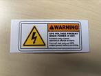 Sticker t.b.v. UPS noodvoeding, Ophalen, Zo goed als nieuw