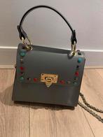 Borse in pelle tas,  grijze handtas, nieuw, Ophalen of Verzenden, Nieuw, Grijs, Handtas