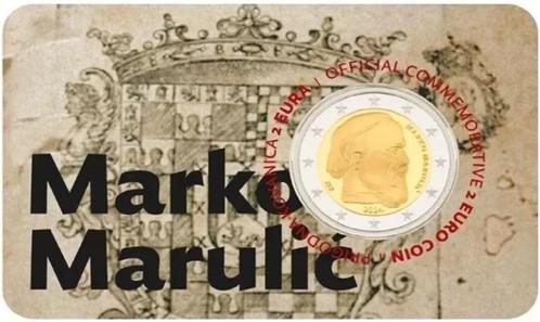 Speciale 2 Euro van KROATIË 2024 “Marko Marulić” in BU., Postzegels en Munten, Munten | Europa | Euromunten, 2 euro, Overige landen