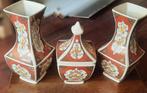 Chinese Vazen Set van 3, Antiek en Kunst, Ophalen