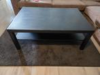 Grote donkere salontafel, Ophalen, Gebruikt, 100 tot 150 cm, 50 tot 100 cm