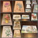 Antieke paaskaarten v.a.1900 al v.a.0,75 tot max 3,00 reliëf, Verzamelen, Ophalen of Verzenden, Voor 1920