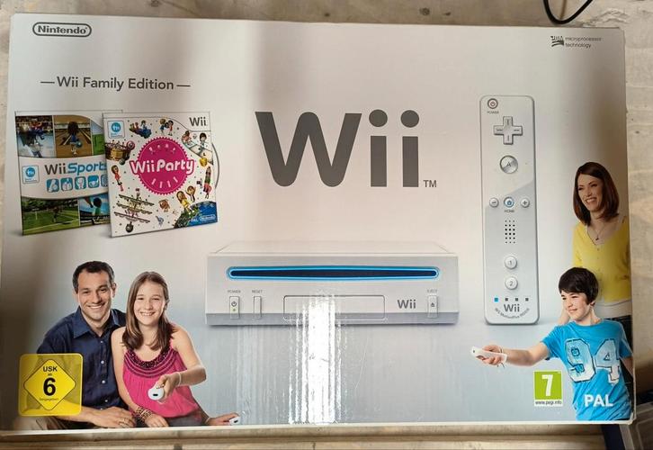 Nintendo Wii Spelcomputer family edition - Compleet in Doos!, Spelcomputers en Games, Spelcomputers | Nintendo Wii, Zo goed als nieuw
