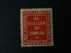 Bestellen op zondag zegel. Nederland 1926, Verzenden, Postfris