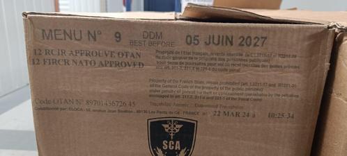 Franse militaire rantsoenen *laagste prijs!*, Verzamelen, Militaria | Algemeen, Landmacht, Overige gebieden, Ophalen of Verzenden
