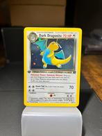 Dark Dragonite First Edition Team Rocket #5, Hobby en Vrije tijd, Verzamelkaartspellen | Pokémon, Ophalen of Verzenden, Zo goed als nieuw