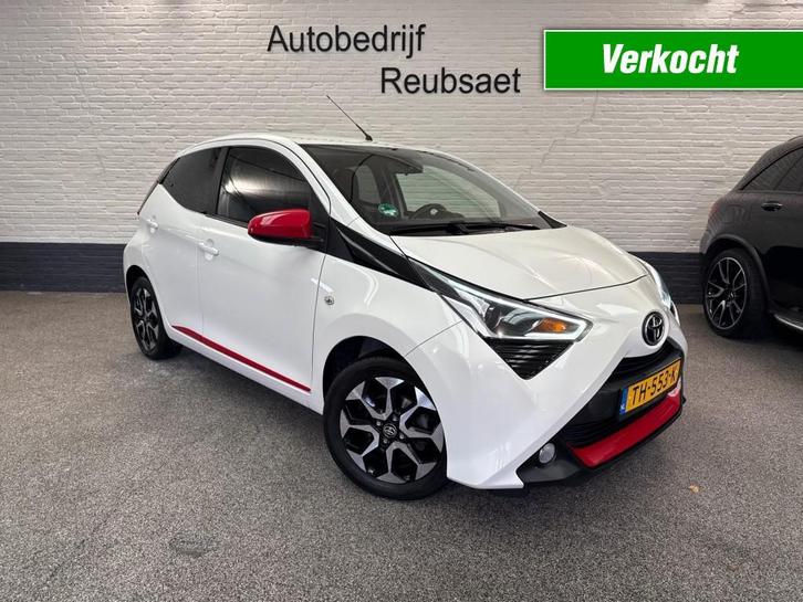 Toyota AYGO 1.0 VVT-I X-First VERKOCHT!!!, Auto's, Toyota, Bedrijf, Aygo, ABS, Airbags, Airconditioning, Android Auto, Apple Carplay