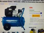 Hyundai compressor 50 liter., Doe-het-zelf en Verbouw, Compressors, Ophalen, 6 tot 10 bar, Nieuw, Minder dan 200 liter/min