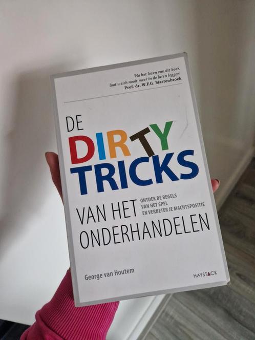 George van Houtem - De dirty tricks van het onderhandelen, Boeken, Wetenschap, Zo goed als nieuw, Ophalen of Verzenden