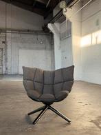 B&B italia Husk Fauteuil (NIEUWSTAAT), Huis en Inrichting, Fauteuils, Hout, 75 tot 100 cm, Ophalen of Verzenden, Zo goed als nieuw
