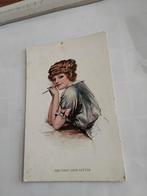 THE FIRST LOVE LETTER, Ophalen of Verzenden, Voor 1920, Sterren en Beroemdheden