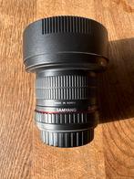 Samyang 8mm Fisheye Lens Canon EF - Zo goed als nieuw!, Ophalen of Verzenden, Zo goed als nieuw, Groothoek Fisheye-lens