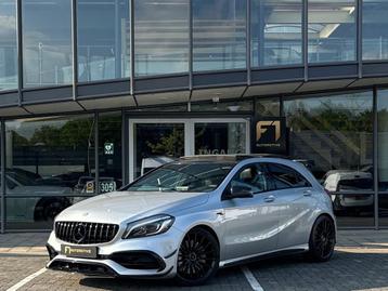 Mercedes-Benz A-klasse AMG 45 4MATIC Pano|Memor|H/K|Aero|VOL beschikbaar voor biedingen