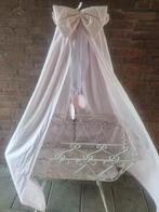 Antieke Smeedijzeren Wieg met Hemel, Ophalen, Gebruikt, Wieg