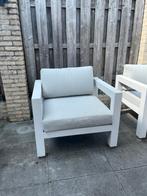Lounge tuinstoel wit Bellagio Campazzo, Ophalen, Zo goed als nieuw, Wicker