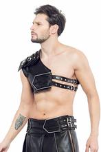 Zwart leren heren Gladiator Harnas maat XS/S (0032), Code8, Ophalen of Verzenden, Zwart, Overige typen
