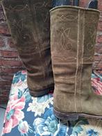 Groen suede laarzen maat 41 paul warmer, Kleding | Dames, Schoenen, Ophalen of Verzenden, Gedragen, Groen