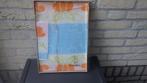 retro doos met handdoek en washand, Verzamelen, Retro, Ophalen of Verzenden, Huis en Inrichting