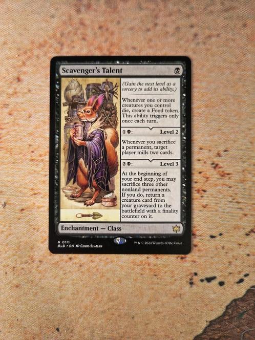 Scavenger's Talent, Hobby en Vrije tijd, Verzamelkaartspellen | Magic the Gathering, Nieuw, Losse kaart, Ophalen of Verzenden