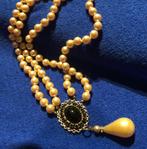 Parels, Sieraden, Tassen en Uiterlijk, Kettingen, Wit, Ophalen of Verzenden, Zo goed als nieuw, Overige materialen