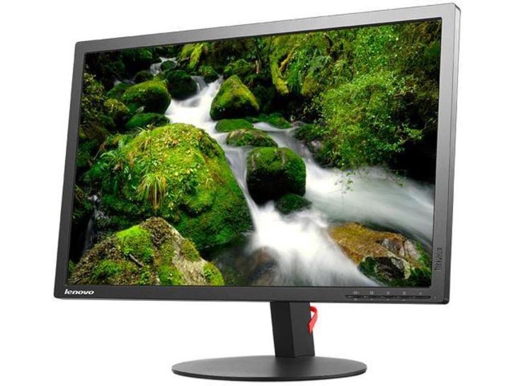 Lenovo T2454p – 24 inch Full HD monitor, Computers en Software, Monitoren, Zo goed als nieuw, 60 Hz of minder, DisplayPort, DVI