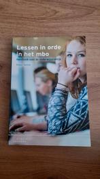 Peter Teitler - Lessen in orde in het mbo, Sociale wetenschap, Nieuw, Ophalen of Verzenden, Peter Teitler