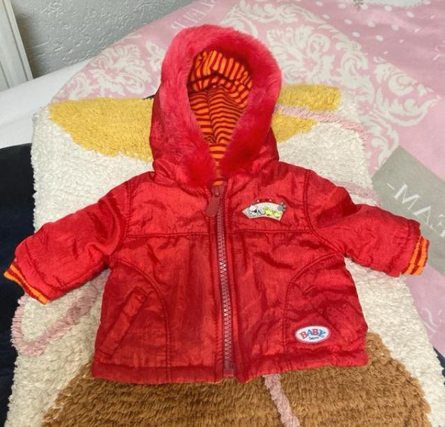 Prachtig jasje met capuchon Baby Born, Ophalen of Verzenden, Nieuw, Babypop