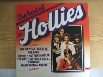 LP   THE BEST OF THE HOLLIES  beschikbaar voor biedingen
