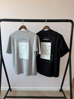 Stone island tshirt rugprint, Verzenden, Nieuw, Maat 48/50 (M), Zwart