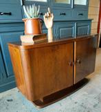 Vintage/Mid century design kast, jaren '50 houten dressoir, Antiek en Kunst, Antiek | Meubels | Kasten, Ophalen