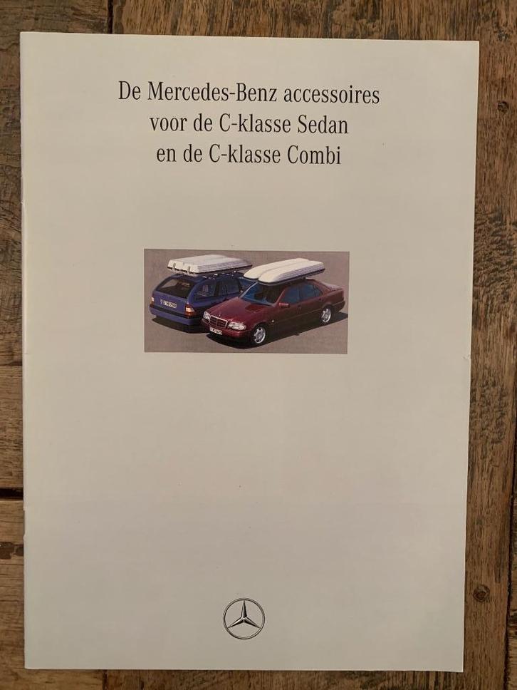 Folder brochure Mercedes-Benz C-klasse Accessoires 1996 W202, Boeken, Auto's | Folders en Tijdschriften, Nieuw, Mercedes, Ophalen of Verzenden