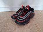 Nike Air Max 97 - Maat 46 - black/univ. red/metallic silver, Kleding | Heren, Schoenen, Ophalen of Verzenden, Zo goed als nieuw