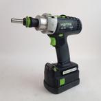 Festool pdc 18/4 Klopboor + 2x 18v 4.2Ah Accu's + Lader, Verzamelen, Ophalen of Verzenden