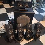 Logitech X-530 Speakerset - 5 Speakers + Subwoofer, Computers en Software, Pc speakers, Ophalen, Gebruikt, Logitech, Creative