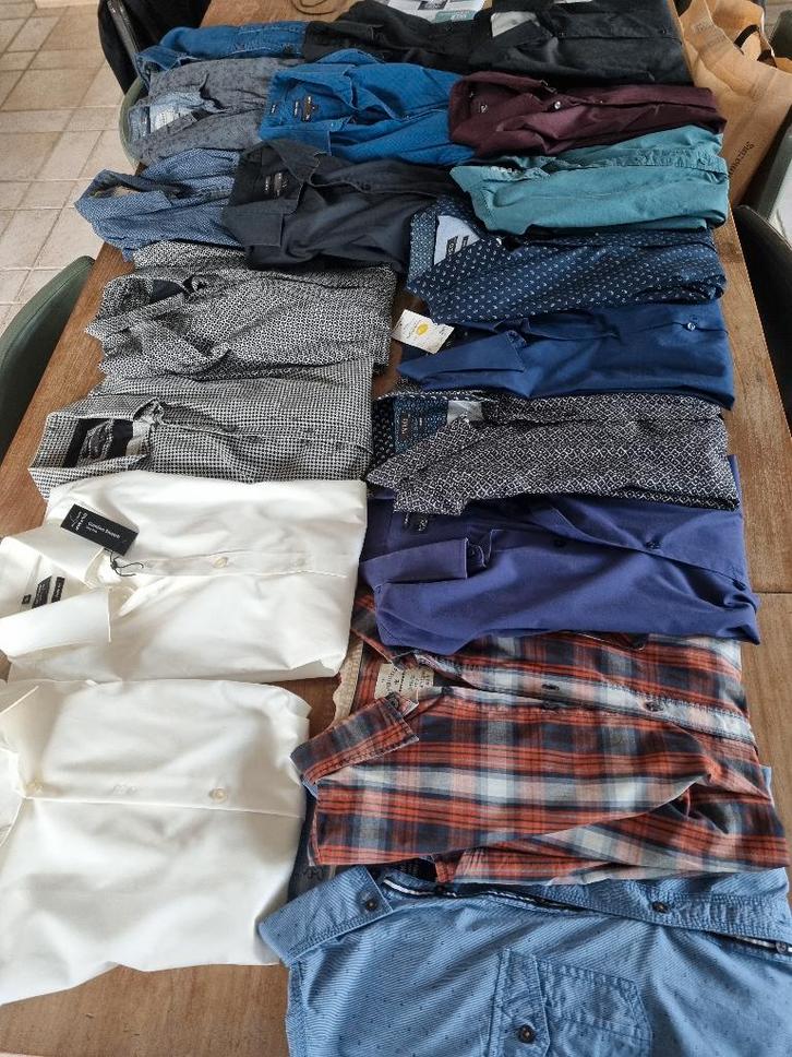 Groot lot heren hemden, Kleding | Heren, Grote Maten, Zo goed als nieuw, Overhemd, Overige kleuren, Ophalen of Verzenden